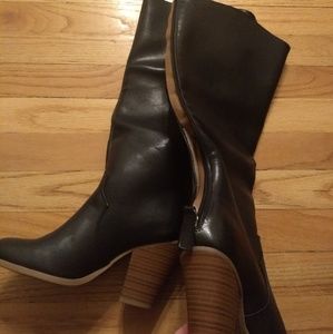 JustFab Shoes - Black heeled boots JustFab Shoes - Black heeled boots
